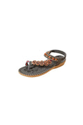 Toe Loop Pu Leather Flats Sandals (6)