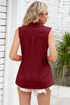 Ruched Johnny Collar Tank (18)