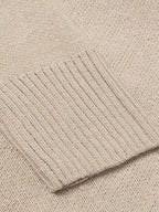 V-neck Long Sleeve Knit Top (11)