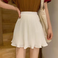 Purple Pleated A-line Skirt variant CJQZ118808601AZ