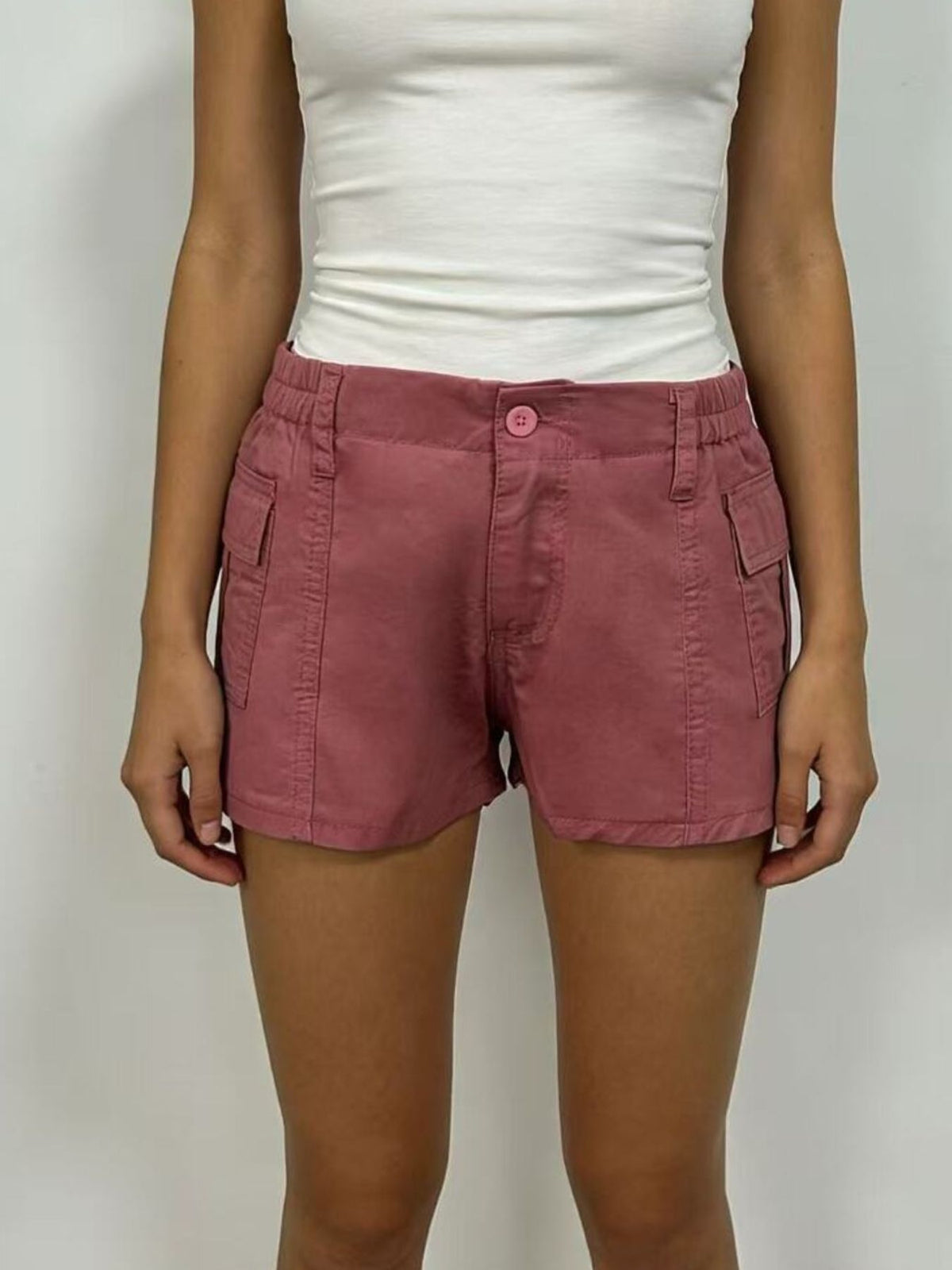 Casual Pocketed Shorts (4)