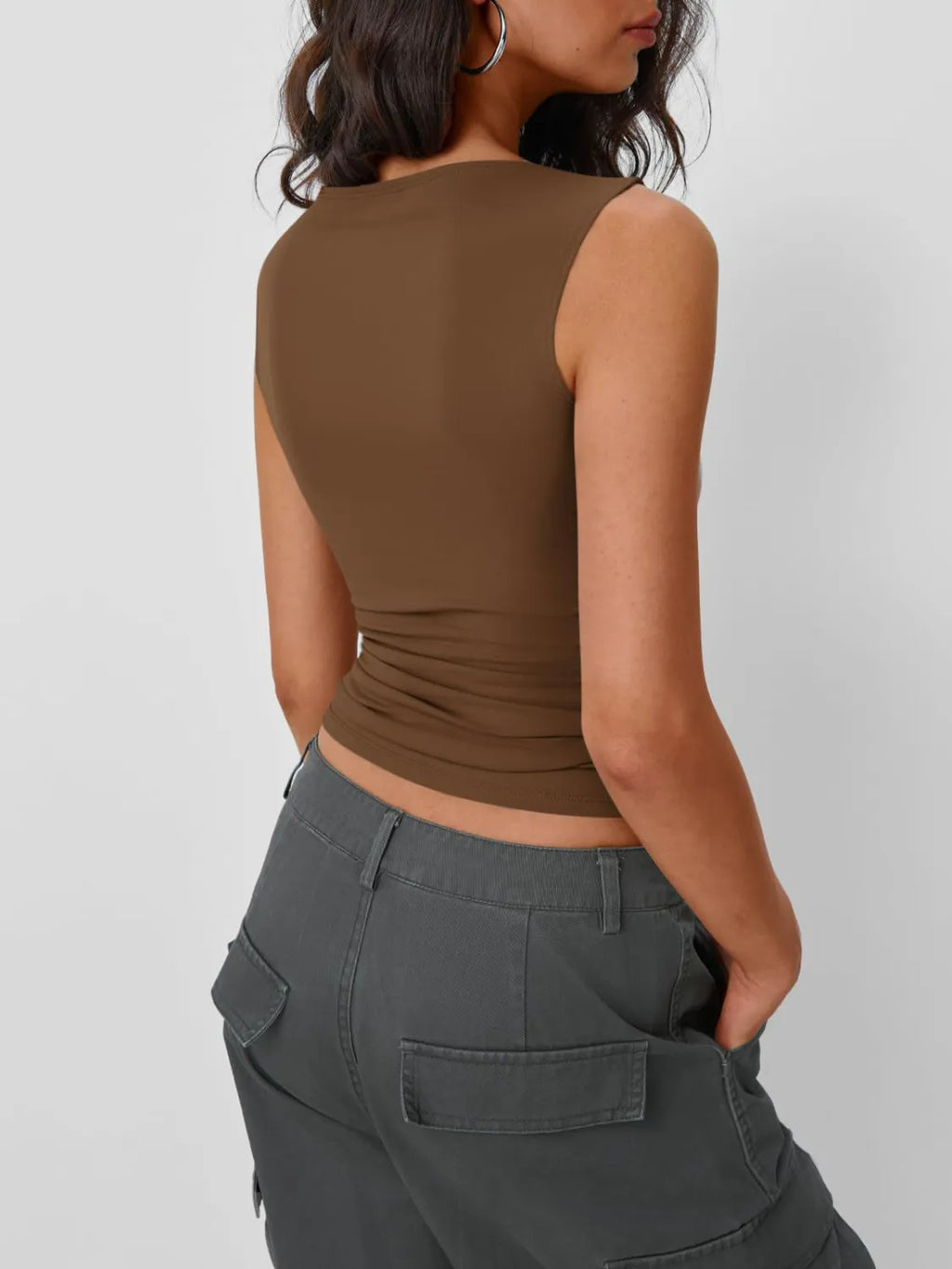 Solid Round Neck Tank (5)