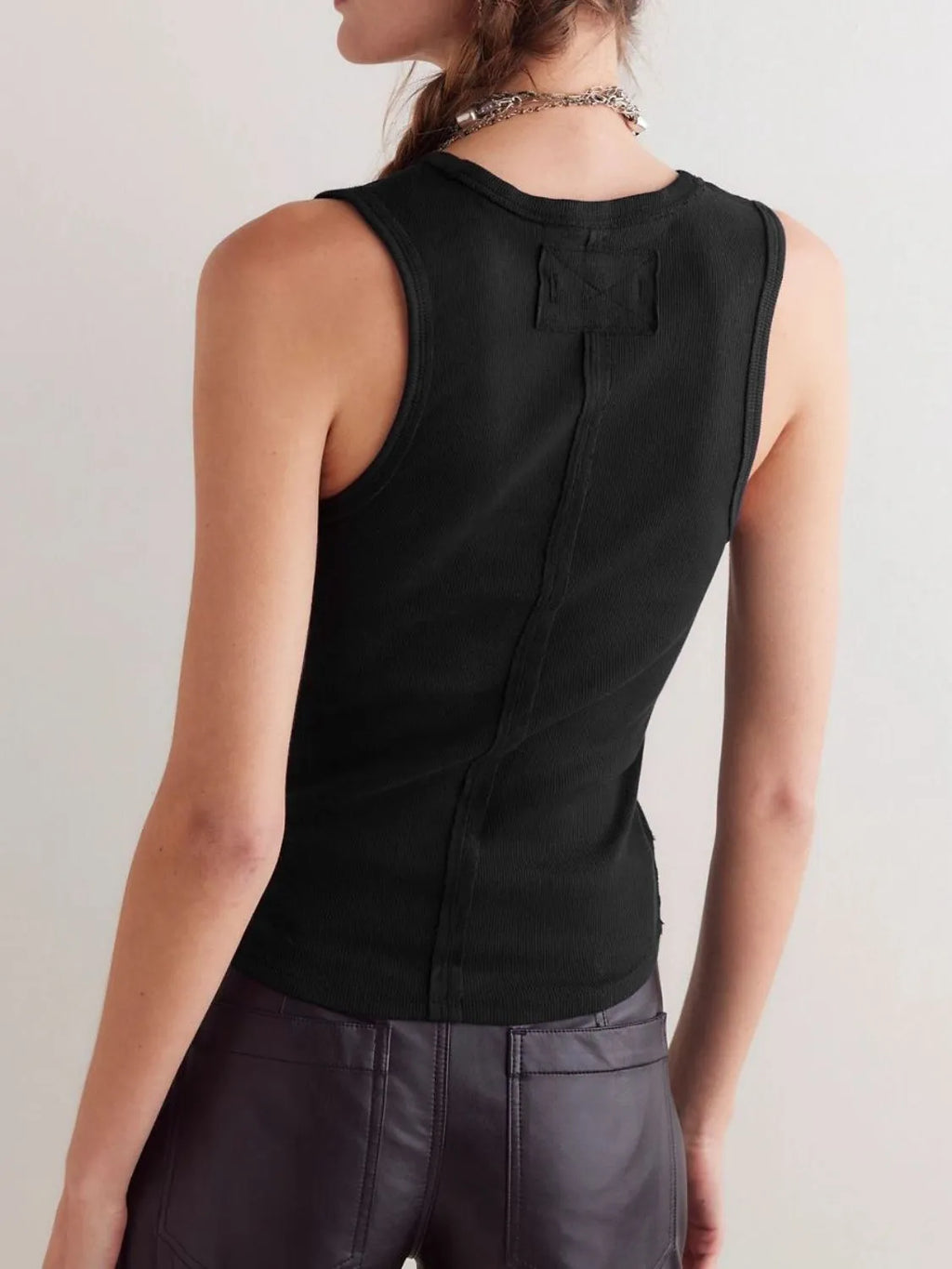 V-neck Wide Strap Tank (11)