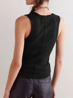 V-neck Wide Strap Tank (11)