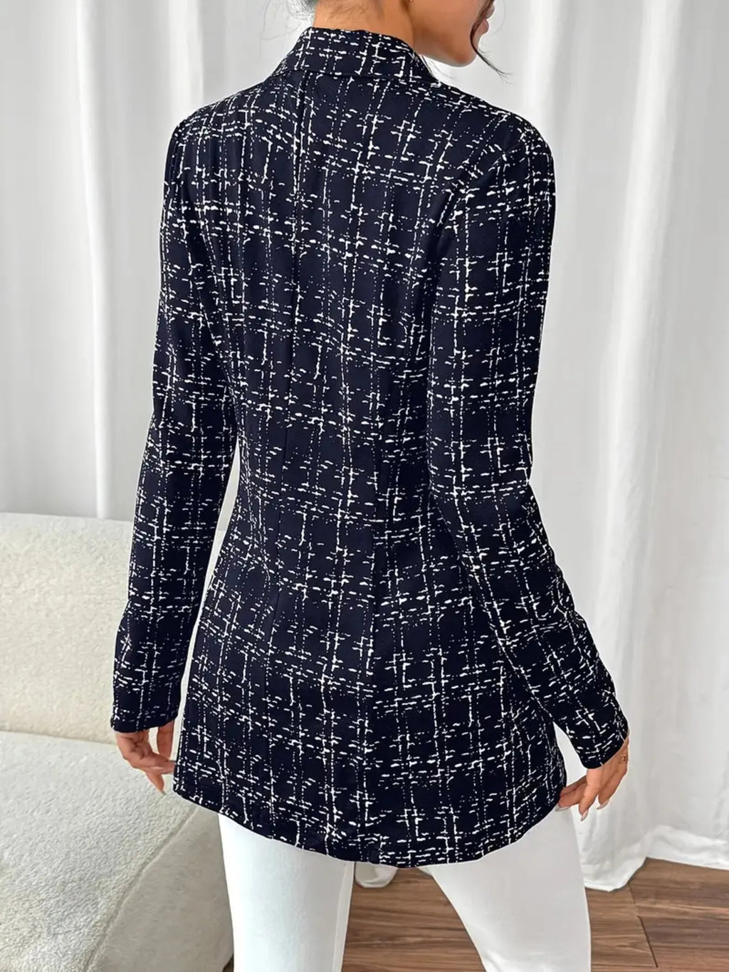 Tweed Double-breasted Blazer (12)