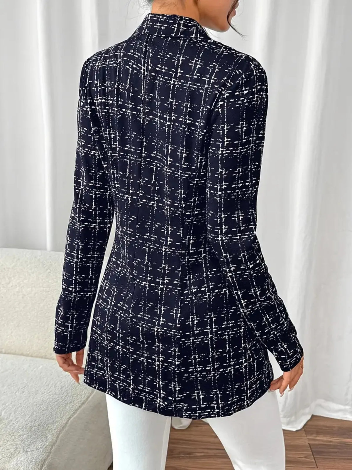 Tweed Double-breasted Blazer (12)