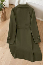 Wide Lapels Belt Trench Coat (7)