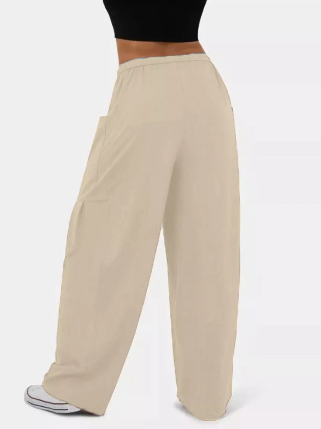 Drawstring Wide Leg Pants (12)