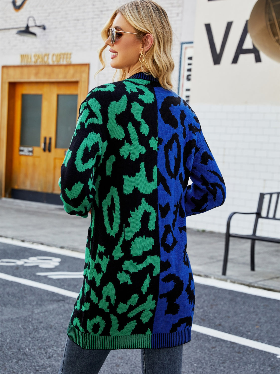 Leopard Button Down Longline Cardigan (12)