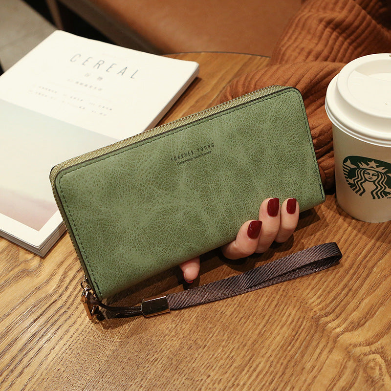 Maude Vegan Faux Leather Clutch variant CJBHNSNS06681-Grass Green