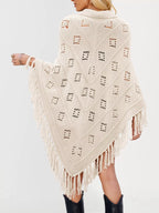 Fringe Openwork Knit Cover Up (3)