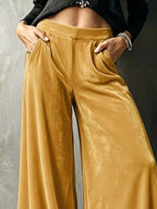 Full Size High-waisted Wide-leg Velvet Pants Plus (12)