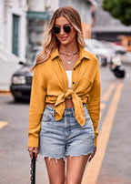 Textured Dropped Shoulder Longline Shirt (6)