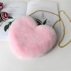 Love Bags Plush Chain Shoulder Valentine's Day Party Bag (11)