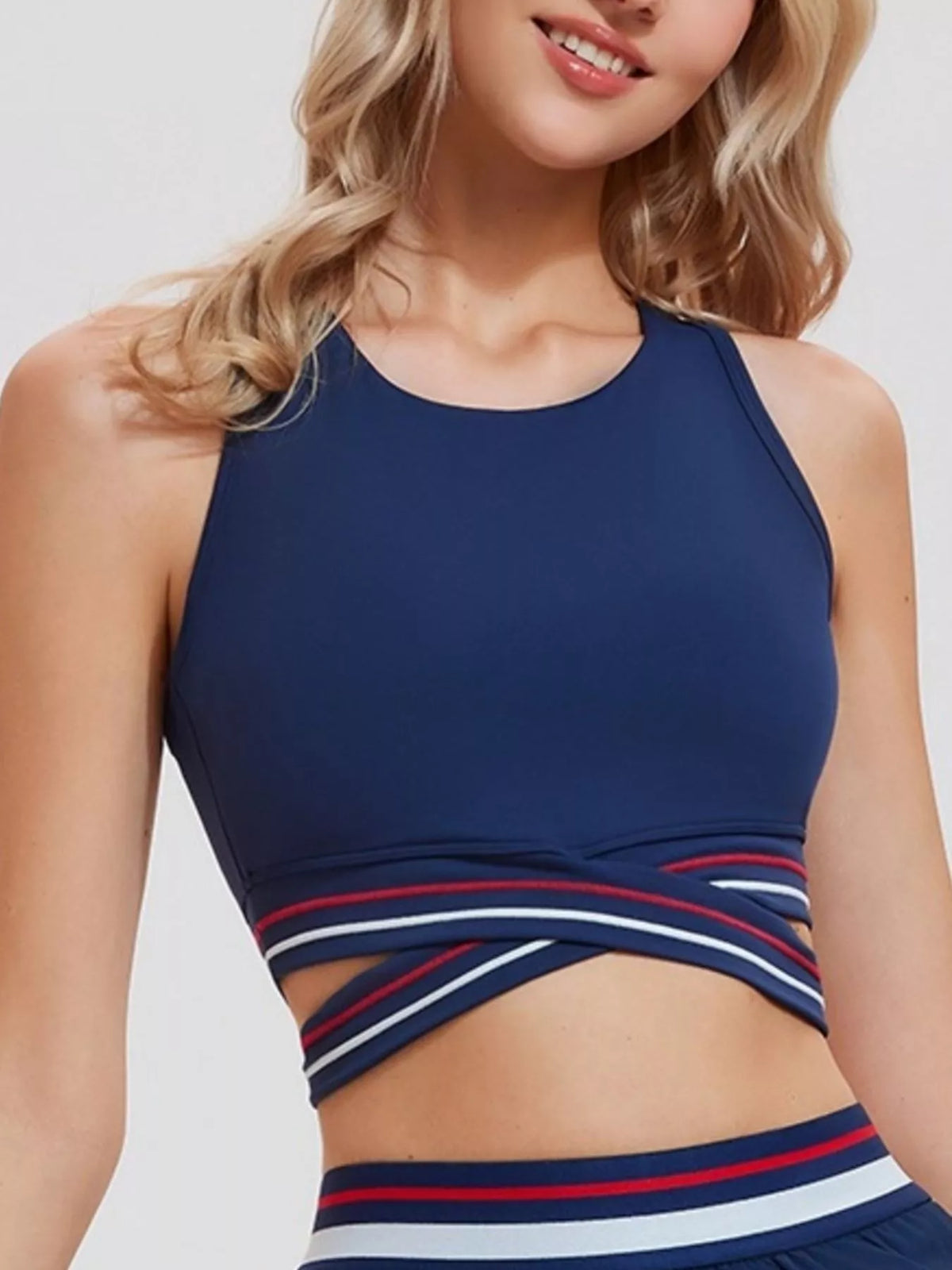 Full Size Criss-cross Hem Active Tank Plus (6)