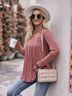 Square Neck Long Sleeve T-shirt (19)