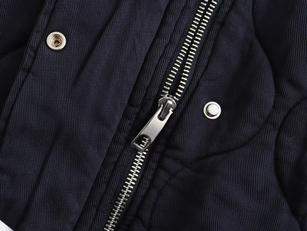 Wadded Jacket Loose photo 10