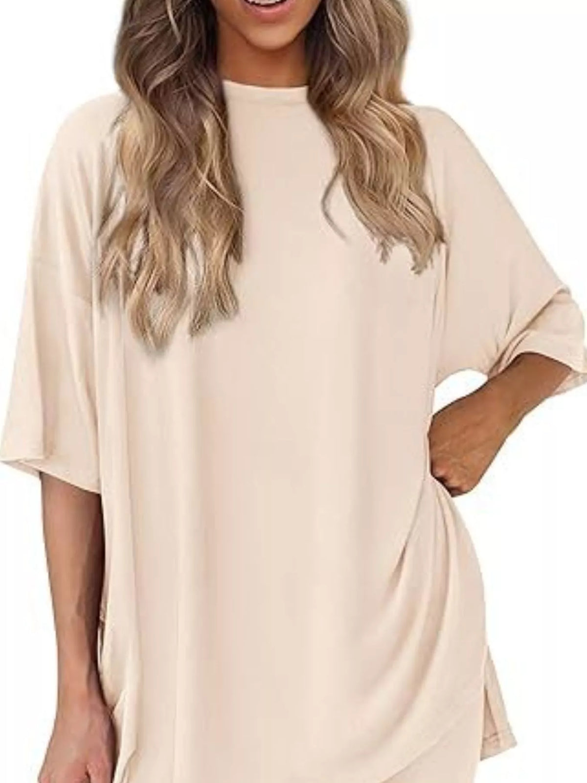 Full Round Neck Two-piece Set (17)