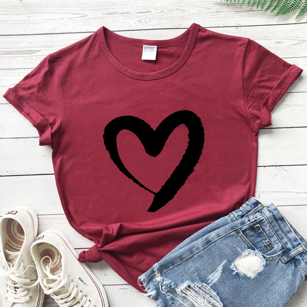 T-shirt Bottoming Shirt variant CJNSSYCS03694-Wine Red-S|CJNSSYCS03694-Wine Red-M|CJNSSYCS03694-Wine Red-XXL|CJNSSYCS03694-Wine Red-L|CJNSSYCS03694-Wine Red-3XL|CJNSSYCS03694-Wine Red-XL