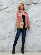 Casual Corduroy Button-down Jacket (22)
