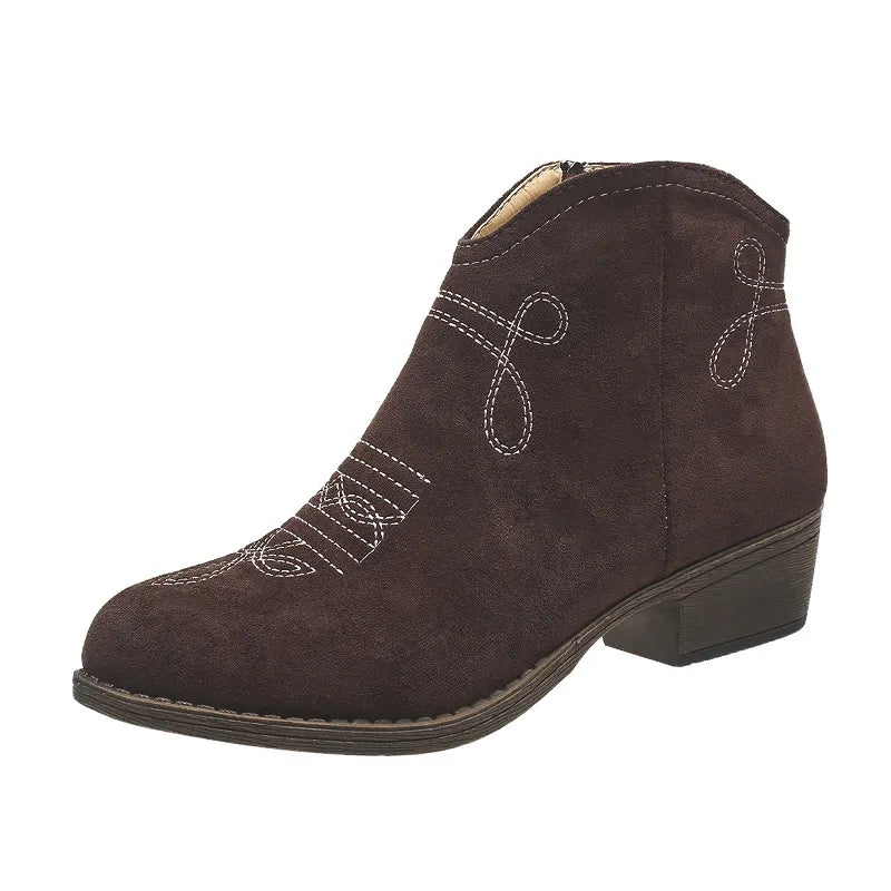 Block Heel Ankle Boots (10)