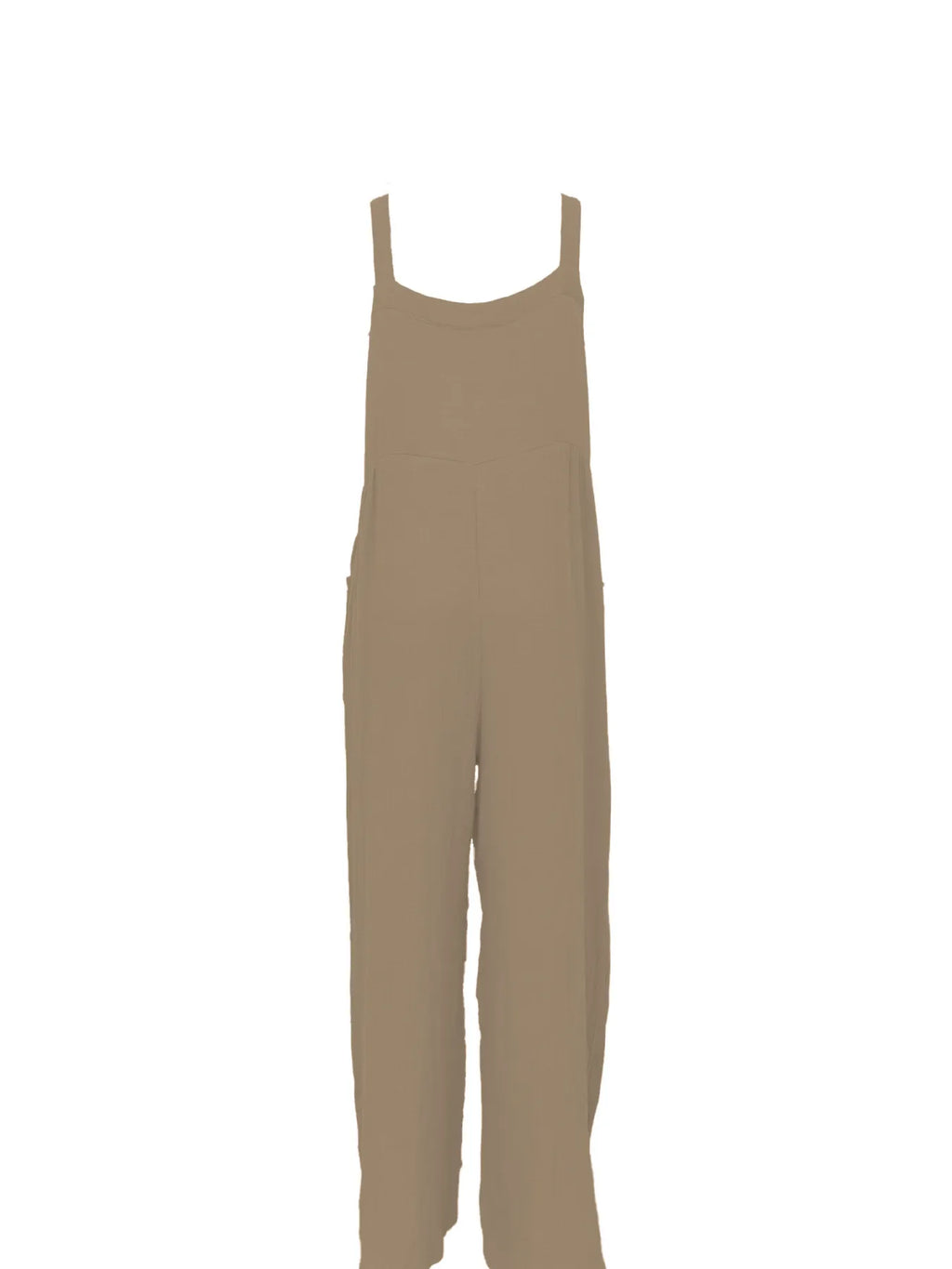 Full Size Casual Wide Leg Textured Overalls Plus (10)