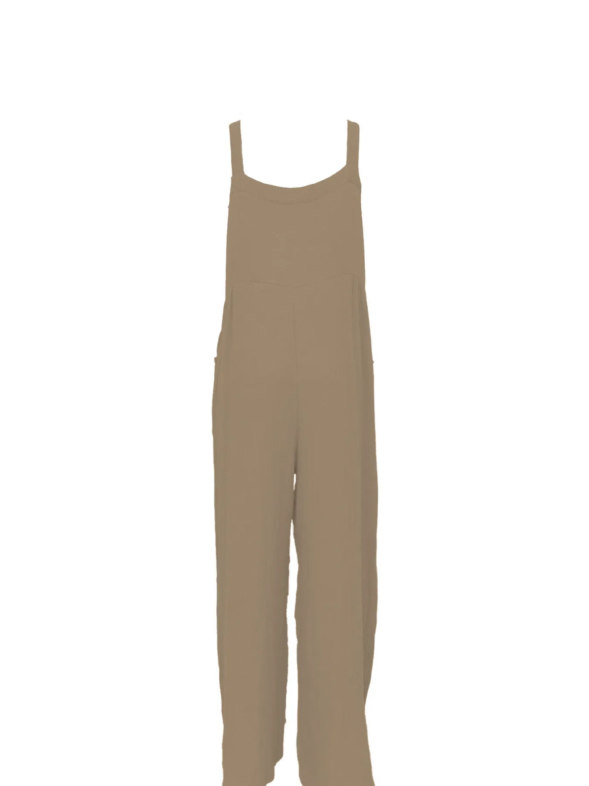 Full Size Casual Wide Leg Textured Overalls Plus (10)