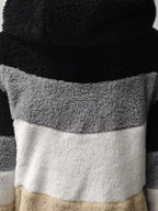 Full Size Fuzzy Zip Up Hooded Outerwear Plus (14)