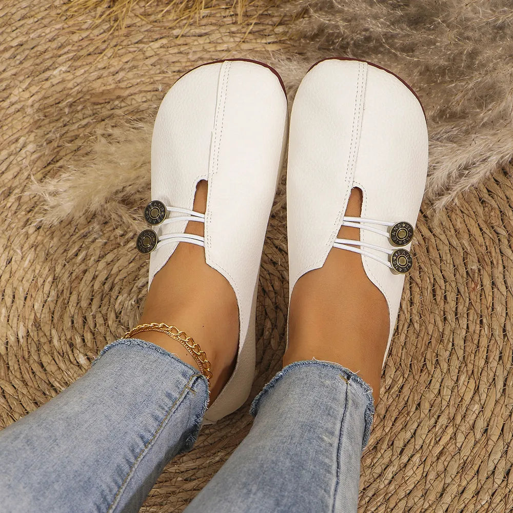 Round Toe Flat Slip-ons (3)