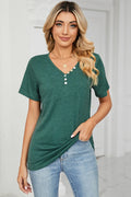 V-neck Short Sleeve T-shirt