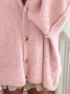 Oversized Knit Button Up Cardigan (3)