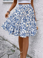 Floral Print Midi Skirt (18)