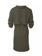 Drape Collar Lightweight Trench Coat (22)