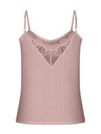 Eyelet Lace Detail V-neck Cami (11)
