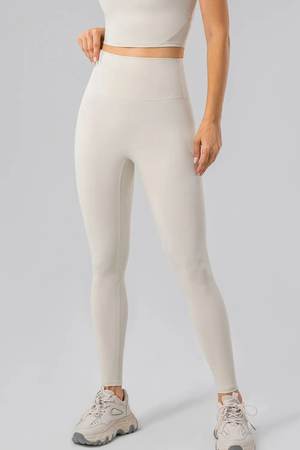 High Waist Wide Waistband Active Leggings (8)