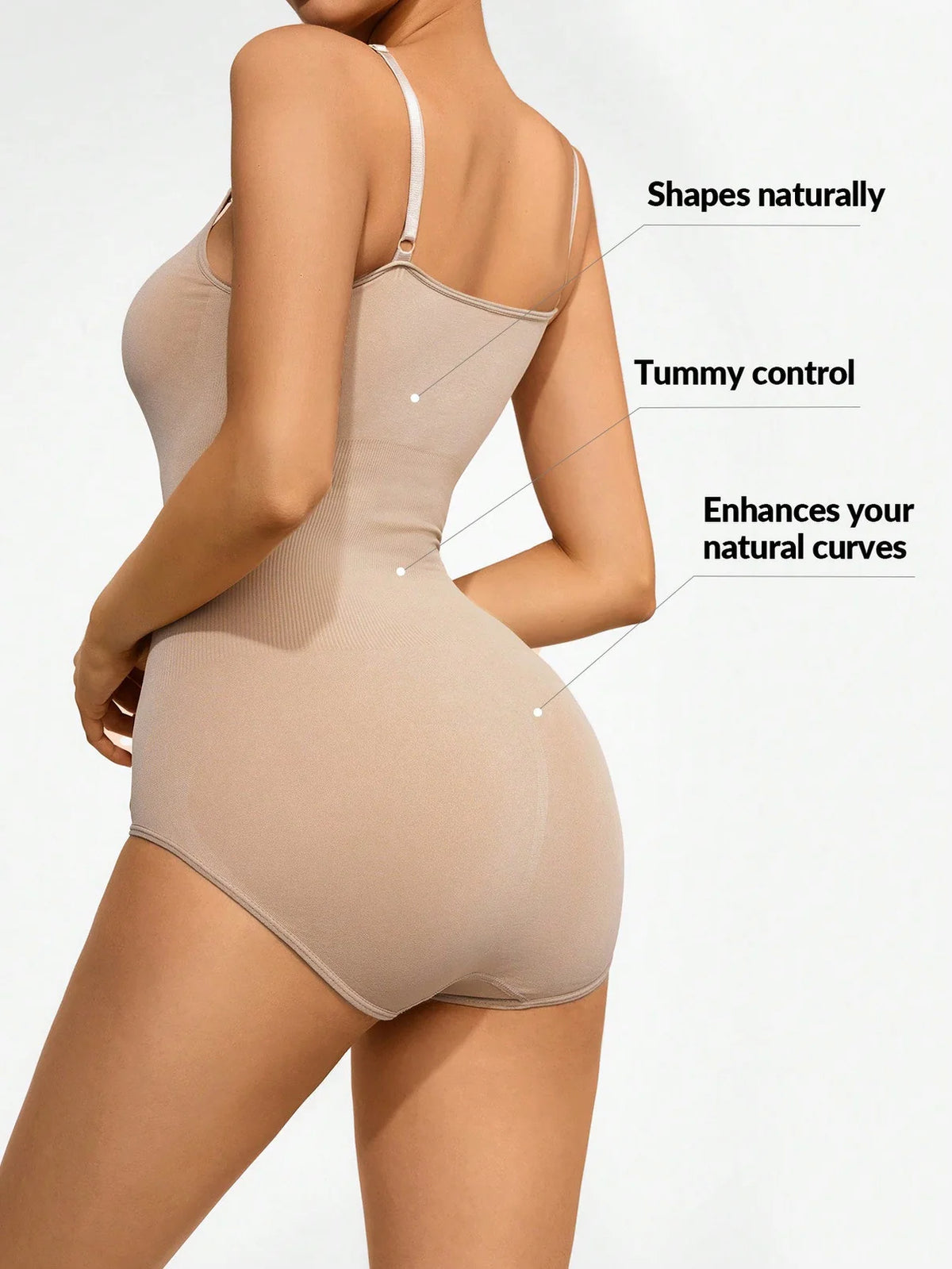 Full Size Scoop Neck Butt Lifting Bodysuit (9)