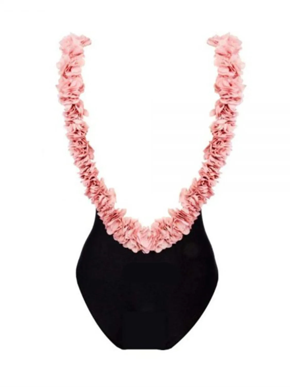 Backless Petal Strap Parent-child Swimsuit (5)