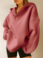 Dropped Shoulder Long Sleeve Sweatshirt (18)