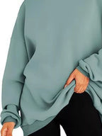Drop Shoulder Long Sleeve Hoodie (18)