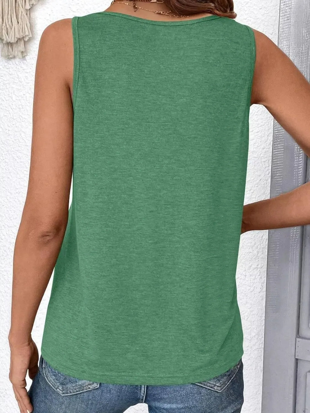 Ruched V-neck Tank (17)