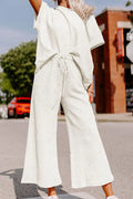 Short Sleeve Top Pants Set (6)