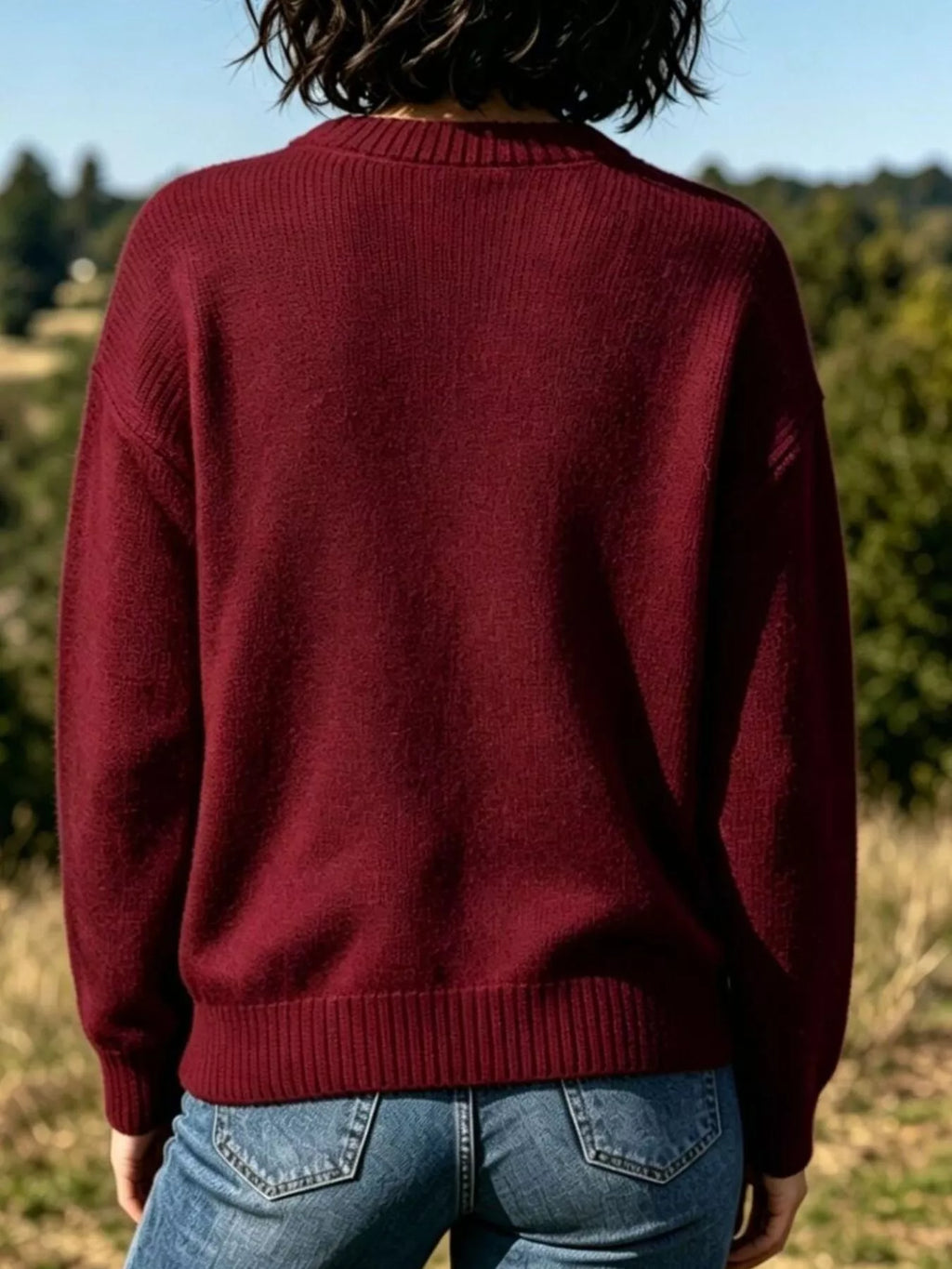 Lobster Graphic Crew Neck Sweater (11)