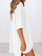 Full Size Half Sleeve T-shirt Shorts Set Plus (26)