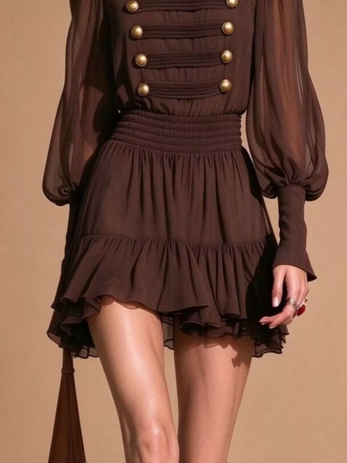 Cami Dress Chiffon Mini Set (11)