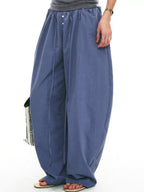 Drawstring Wide-leg Pants (4)