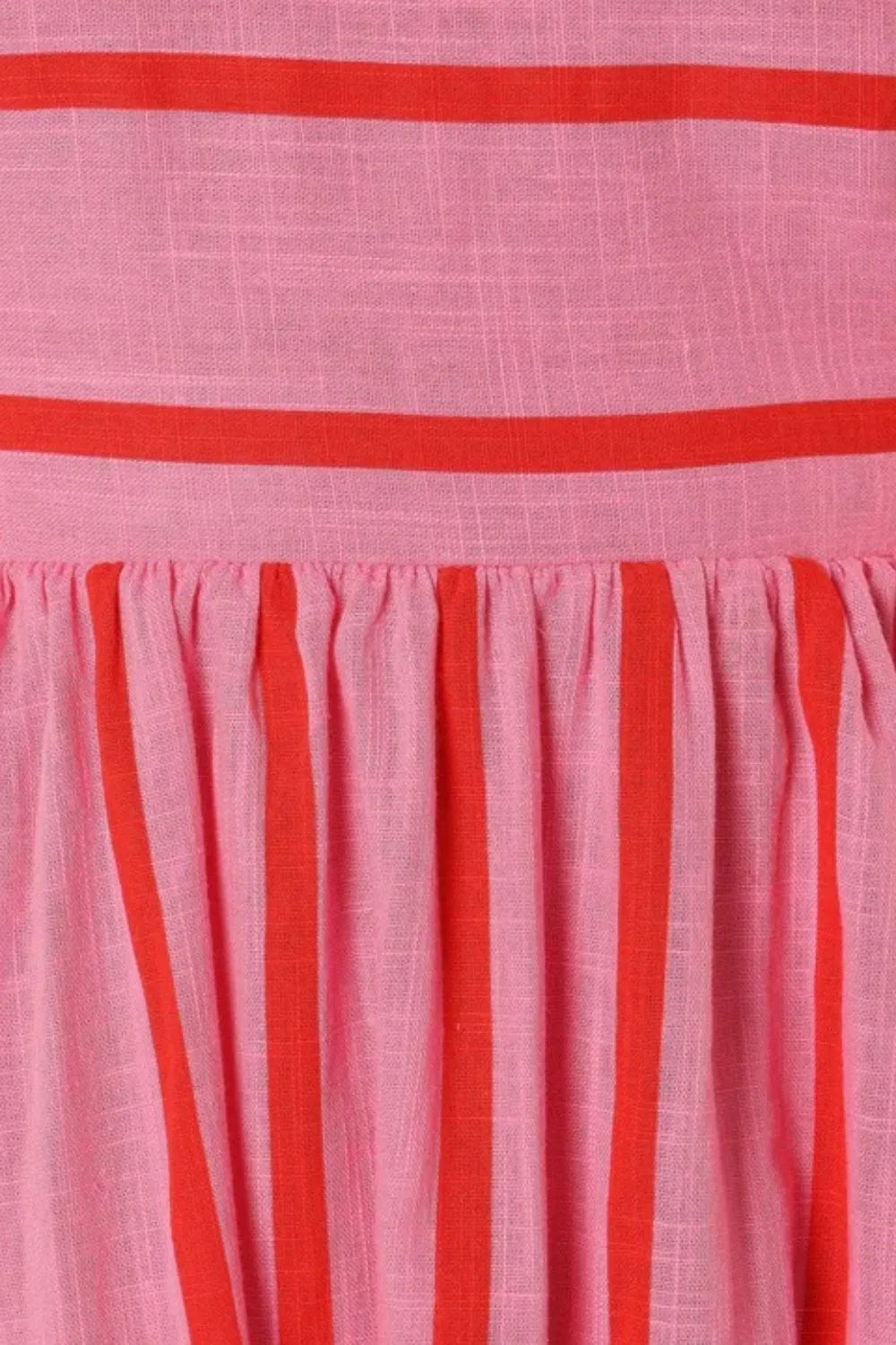 Striped Square Neck Cami Dress (9)
