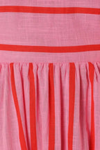 Striped Square Neck Cami Dress (9)