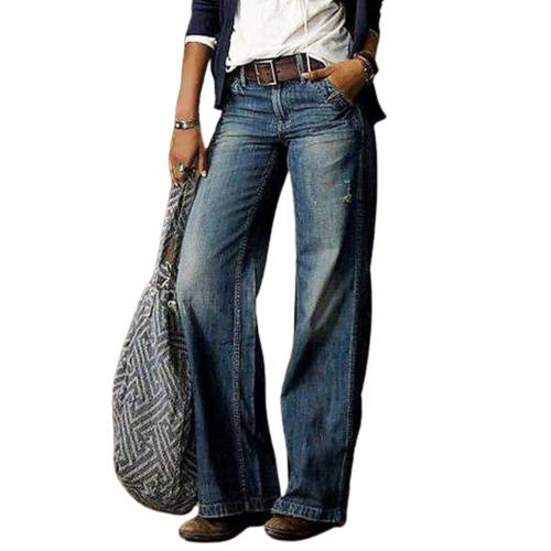 Pocket Casual Straight-leg Jeans photo 1