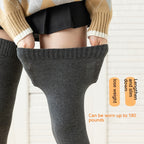 Lengthened Overknee Cotton Socks photo 10