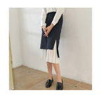 Irregular Pleated Skirt High Waist Mermaid Autumn photo 2